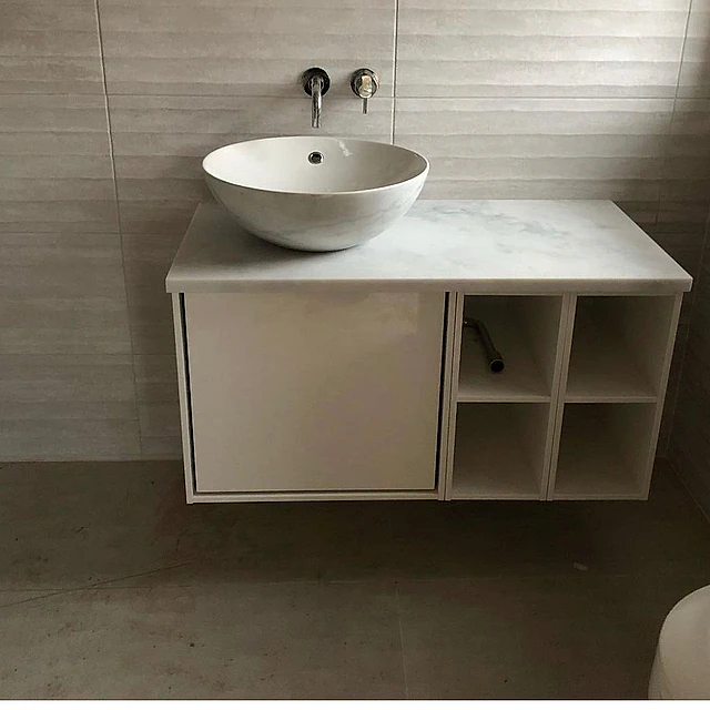 shower room, vanity unit